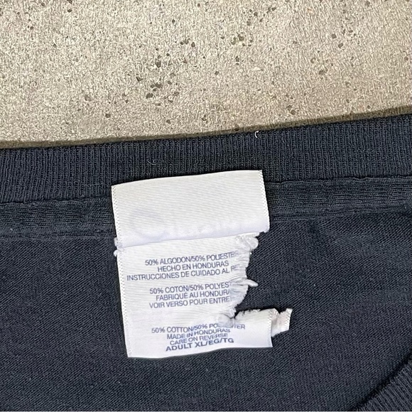 Vintage Distressed Faded Skull Graphic T-Shirt Racing Tee - Picture 8 of 8